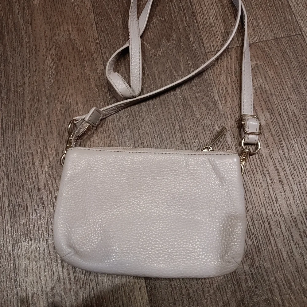 Tory Burch Light Gray Crossbody Bag